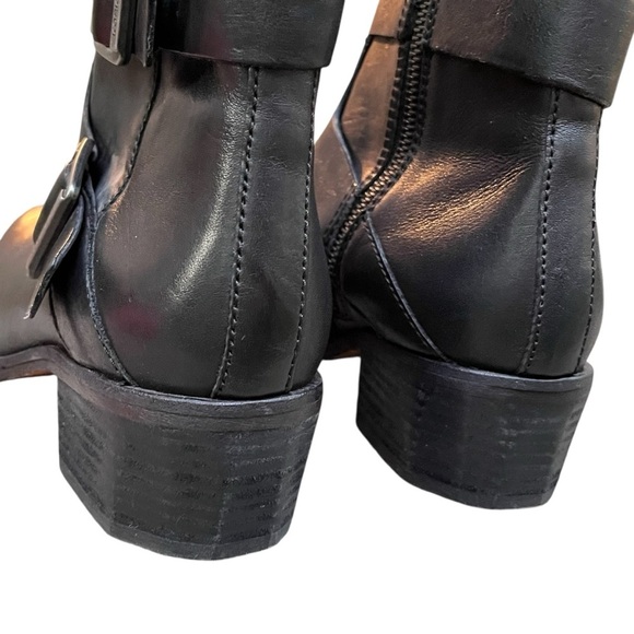 Kork Ease Maxine Leather Buckle Ankle Zip Boots — Size 39/US 8 - Picture 9 of 12